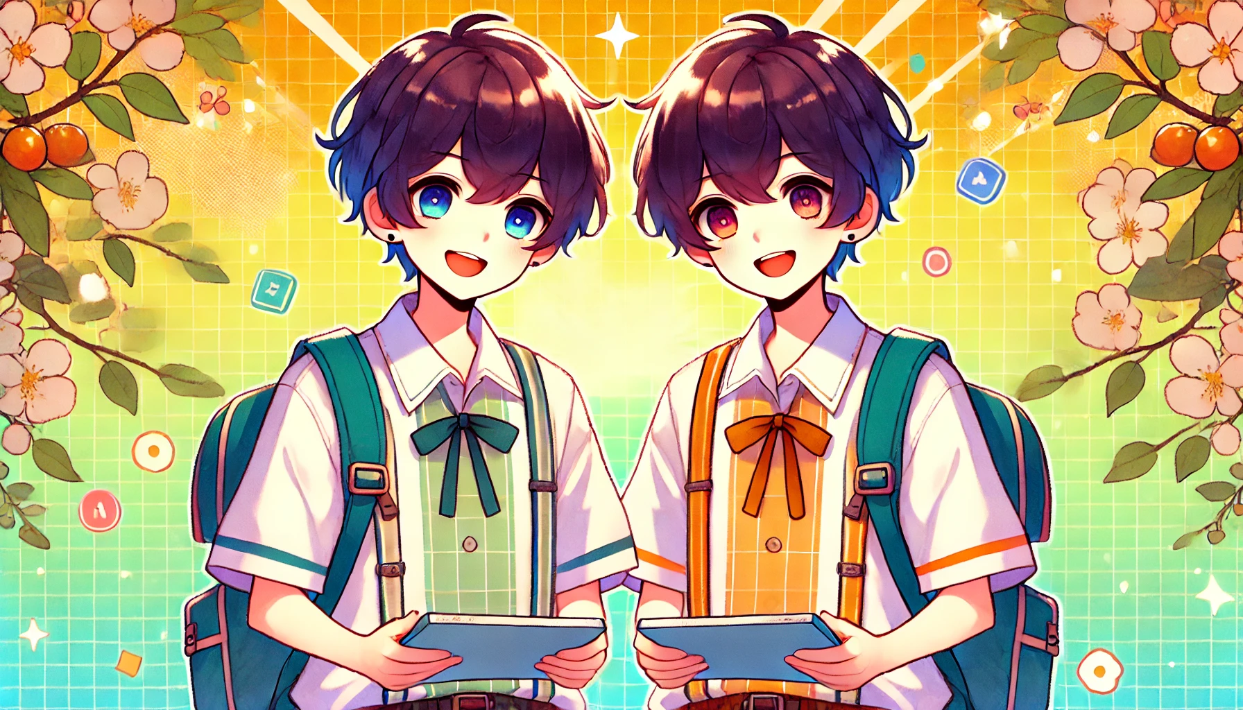 【Duoワーク】No.120 As a rule, twins have a lot in common.